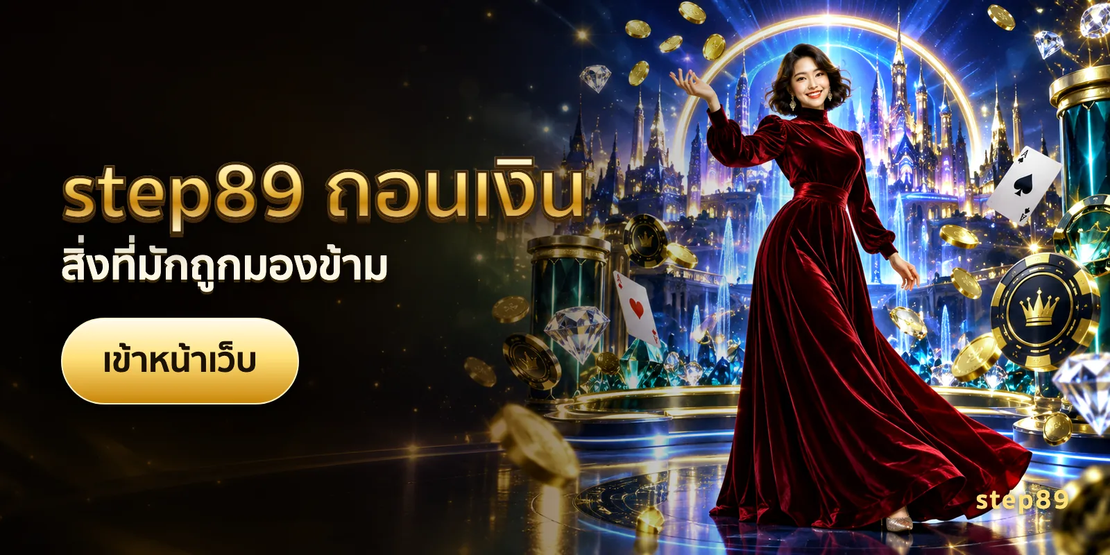 ภาพประกอบบทความ step89 ถอนเงิน — สิ่งที่มักถูกมองข้าม
